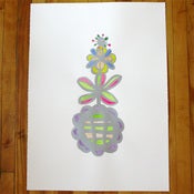 Image of Flower Tower      (hand colored)