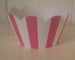 Image of Cupcake Wrappers - Pink Stripe