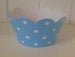Image of Cupcake Wrappers - Blue Star