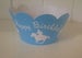 Image of Cupcake Wrappers - Blue - Cowboy