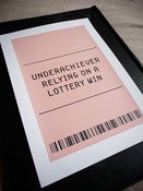 Image of Relying on a lottery win (limited print)