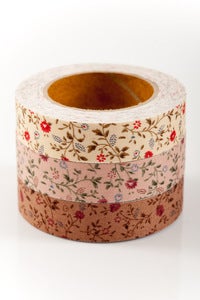 Image of 1 pk fabric tape - mini mums - olivia - FT007