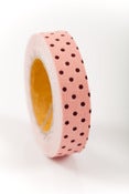 Image of 1 pk fabric tape - polka dots - ava - FT008