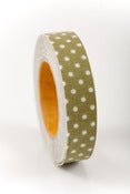 Image of 1 pk fabric tape - polka dots - jane - FT011