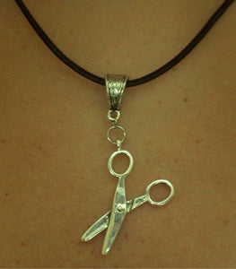 Image of "Cuttin Up" Scissors Necklace