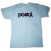 Image of PedalHouston Logo Tee - Light Blue (CLEARANCE)