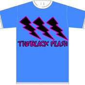 Image of the black flash t-shirt (blueblue)