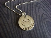 Image of Petit Duo Argent personnalisé