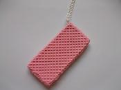 Image of THE ORIGINAL PINK WAFER NECKLACE!