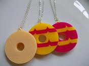 Image of  THE ORIGINAL GIANT ACRYLIC PARTY RING NECKLACE!!