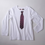Image of Tie Print Long Sleeve Tee