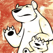 Image of "Like father, like cub"