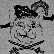 Image of Pirate Cat T-shirt