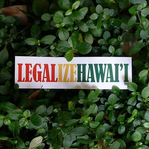 Image of IN4MATION LEGALIZE HAWAII BUMPER STICKER
