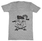 Image of Pirate Cat Deep V-Neck