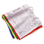 Image of LARGE ANIMAL PRAYER FLAG