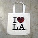 Image of I LOVE LA (Traffic) Tote Bag
