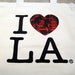 Image of I LOVE LA (Traffic) Tote Bag