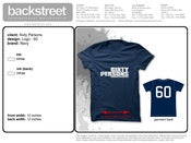 Image of 6ixty Persons Navy Blue T-shirt