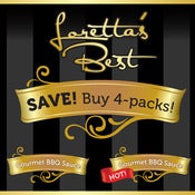 Image of SAVE! Loretta's Best 4-pack BBQ Sauces