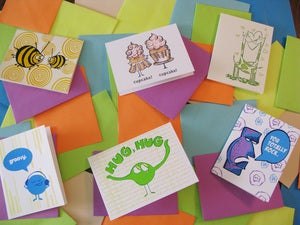 Image of mystery and surprise card set! 5 mystery cards!