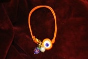 Image of Luck Charm Evil Eye Bracelet - Unique Tangelo