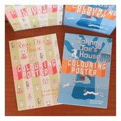 Image of ROSIE FLO'S & JOHNNY JOE'S COLOURING POSTERS