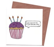 Image of cupcake birthday card