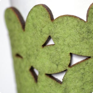 Image of NEW! cozy/cuff SNAP - light green
