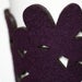 Image of NEW! cozy/cuff SNAP - aubergine