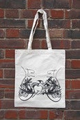 Image of Tote Bag, Love Birds Print