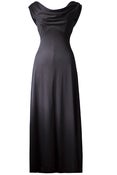 Image of Chic Cowl Neck 1970s Maxi Dress