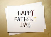 Image of Printable Tie-pography Card