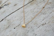 Image of Gold triangle necklace