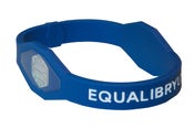 Image of Blue - Equalibryum Titanium Infused Silicone Wristband