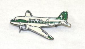 Image of Buffalo DC-3 Metal/Enamel Pins