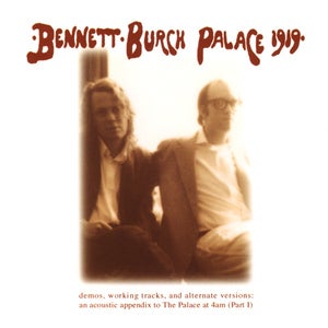 Image of Jay Bennett & Edward Burch: The Palace 1919 MP3 Download