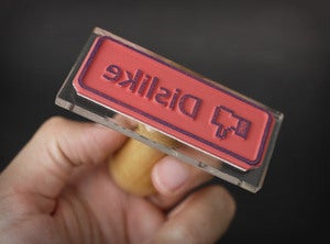 Image of the Dislike stamp