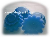 Image of clean cotton candle tarts. set of 4