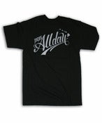 Image of NEW* 808 ALL DAY BLACK / WHITE SCTIPT  TEE