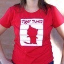 Image of Red slimfit t-shirt (Girl)