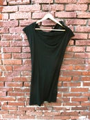 Image of Katrina Twisted Tunic  (Faded Black)