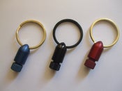 Image of The Bullet Keychain: Aluminium Presta to Schrader Valve Adaptor