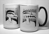 Image of Yuxweluptun mugs (set of 2)