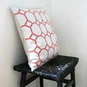 Image of MOSAIC Linen Cushion Cover 45 x 45 cm