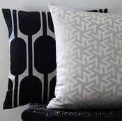 Image of SILVER SOLAR Silk Linen Cushion, Pillow Cover Throw Pillow 45 x 45 cm