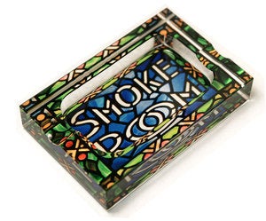 Image of Smoke Room Crystal Rectangle Ashtray