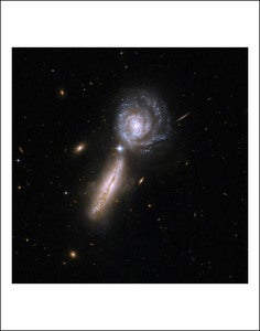 Image of UGC 9618 - A Pair Of Gas-Rich Spiral Galaxies 