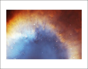 Image of Comet-like Filaments At The Helix Nebula's Gas Ring 