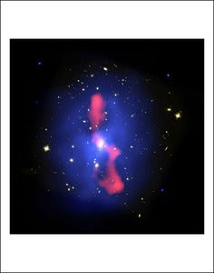 Image of Composite Image of Galaxy Cluster MS 0735 